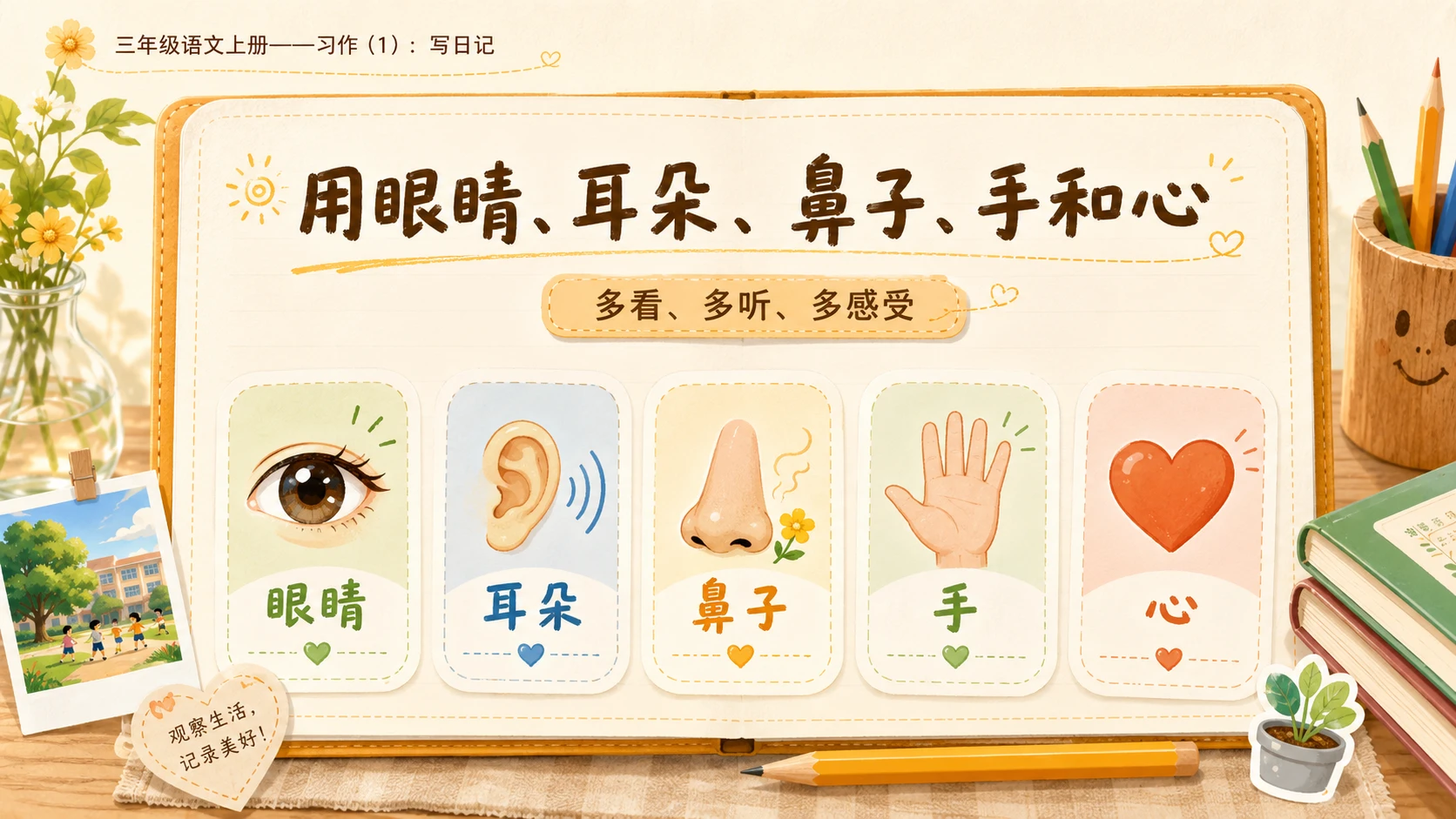 小学六年制统编教材系列课件——三年级语文上册习作（1）：写日记 - 预览图7