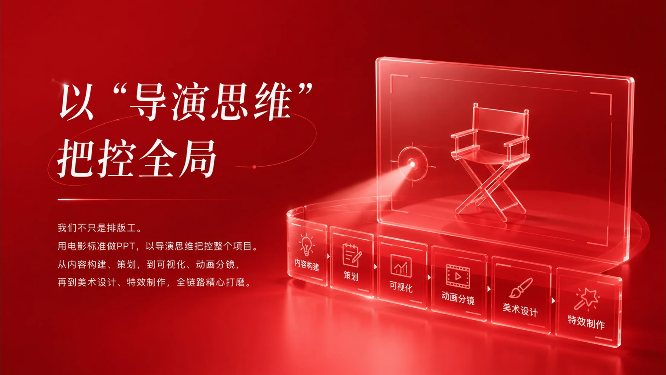 红色简约企业介绍PPT《锐普是谁》-ChatGPT生成广告级PPT作品 - 预览图7