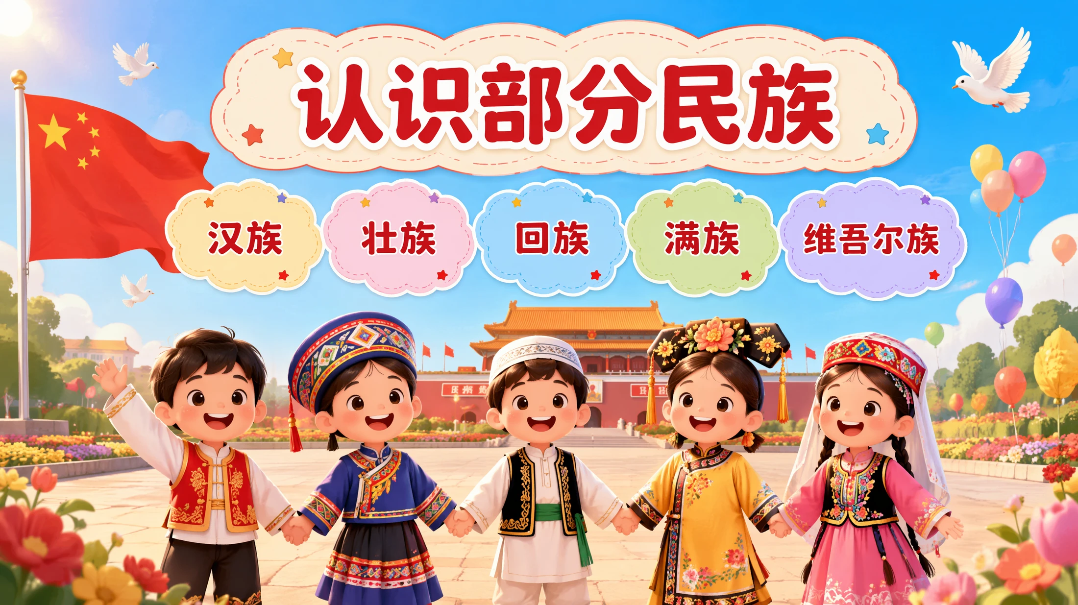 一年级语文统编版上-我是中国人 - 预览图4