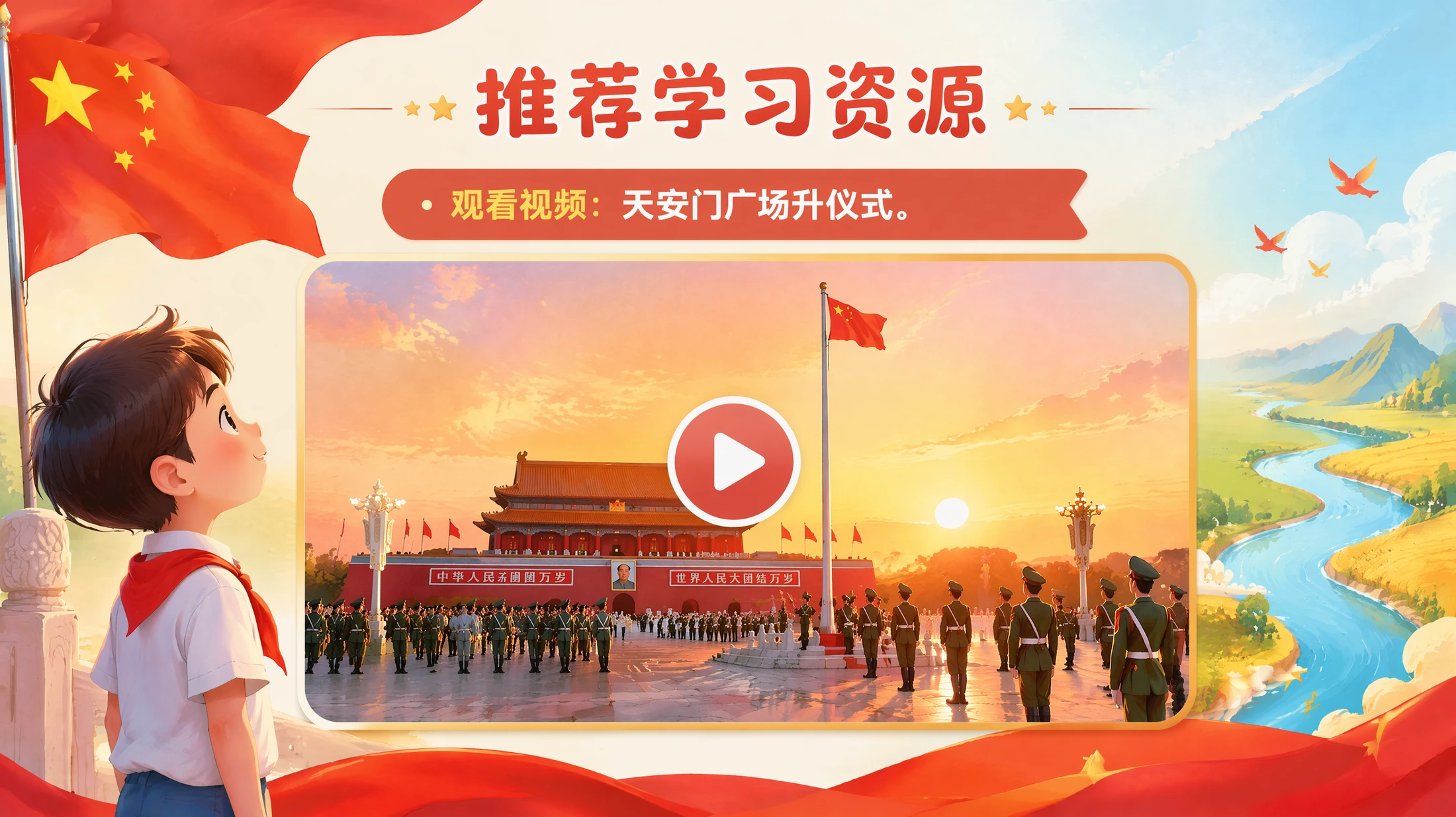 一年级语文统编版上-我爱我们的祖国 - 预览图13