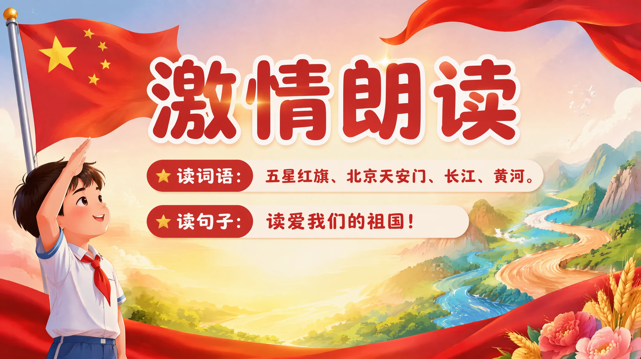 一年级语文统编版上-我爱我们的祖国 - 预览图9
