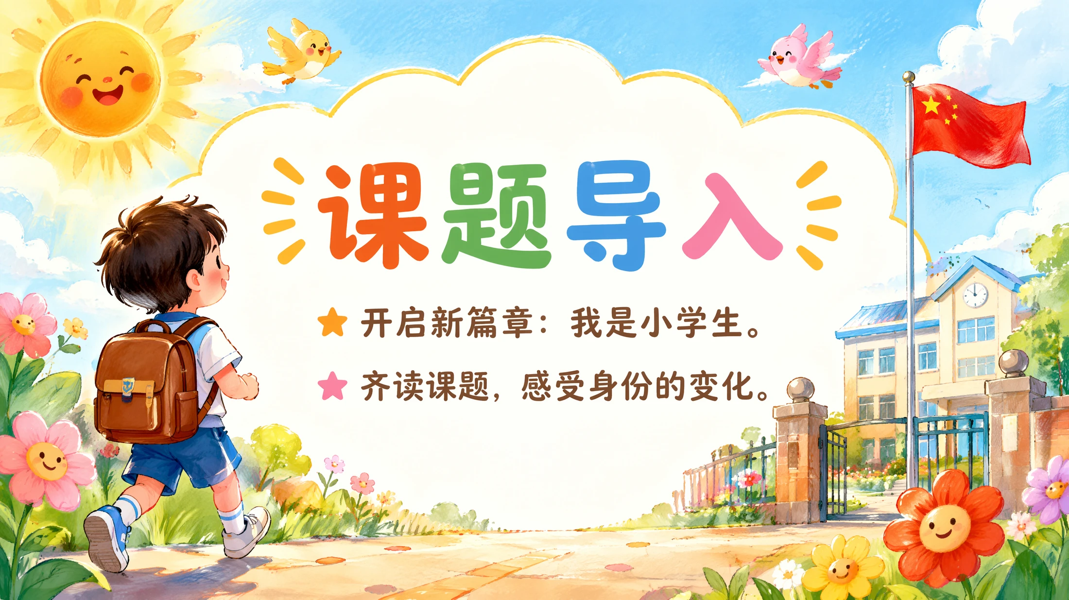 一年级语文统编版上-我是小学生 - 预览图4