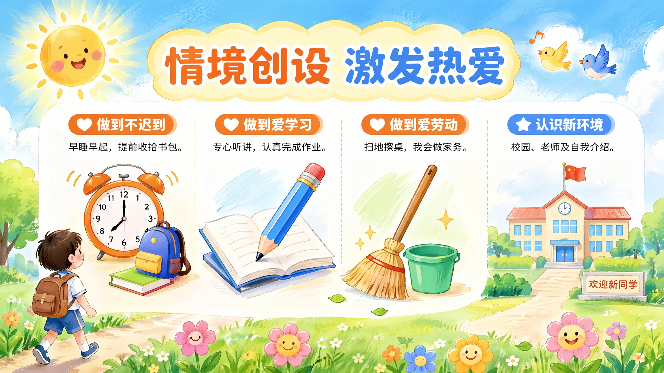 一年级语文统编版上-我是小学生 - 预览图7