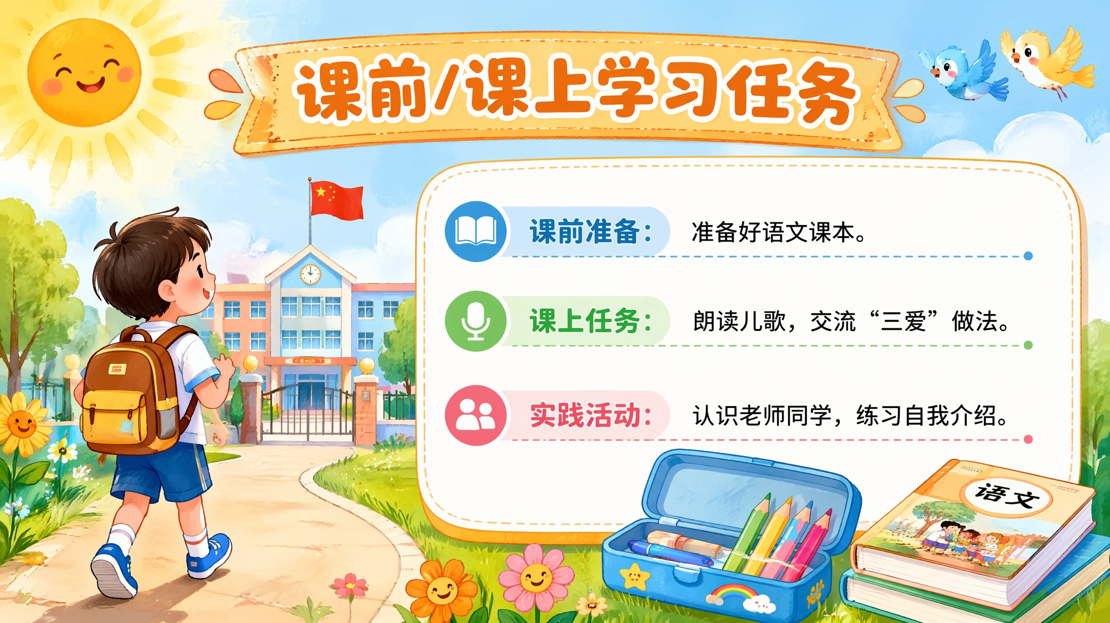 一年级语文统编版上-我是小学生 - 预览图10