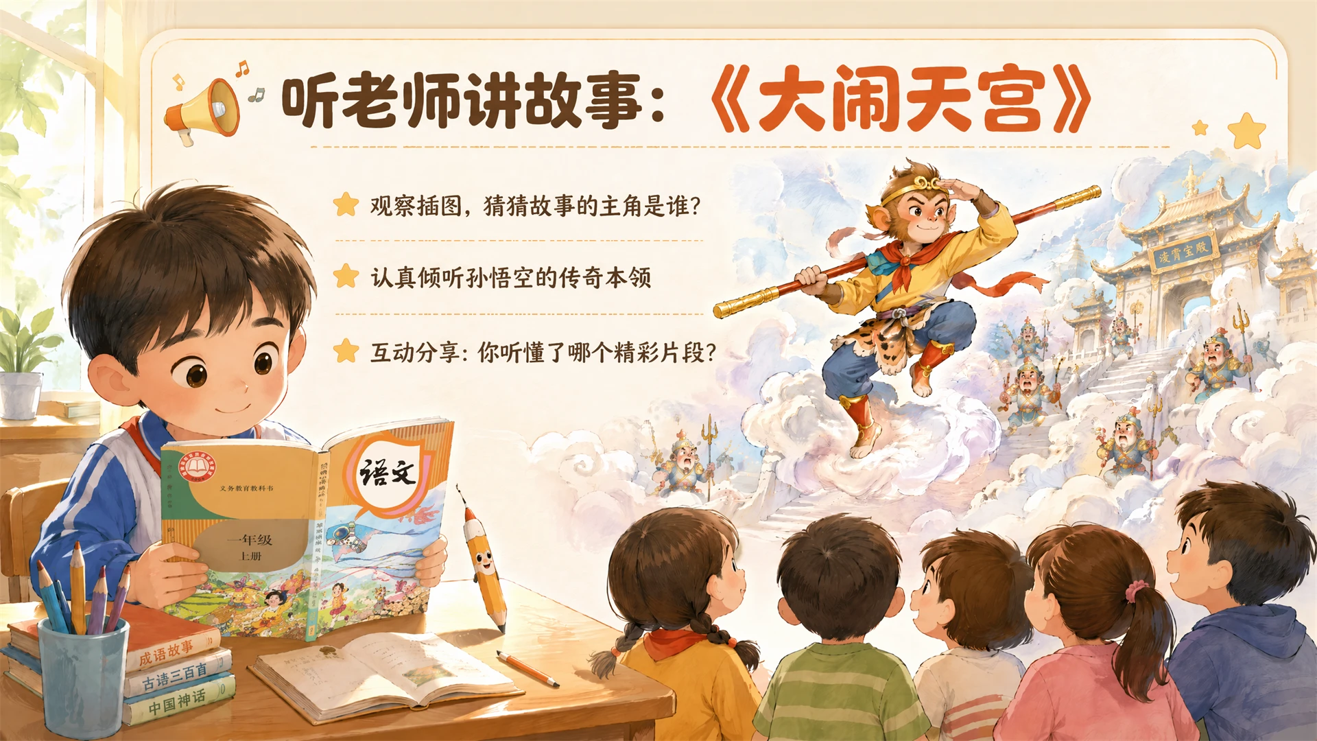 一年级语文统编版上-我爱学语文 - 预览图9