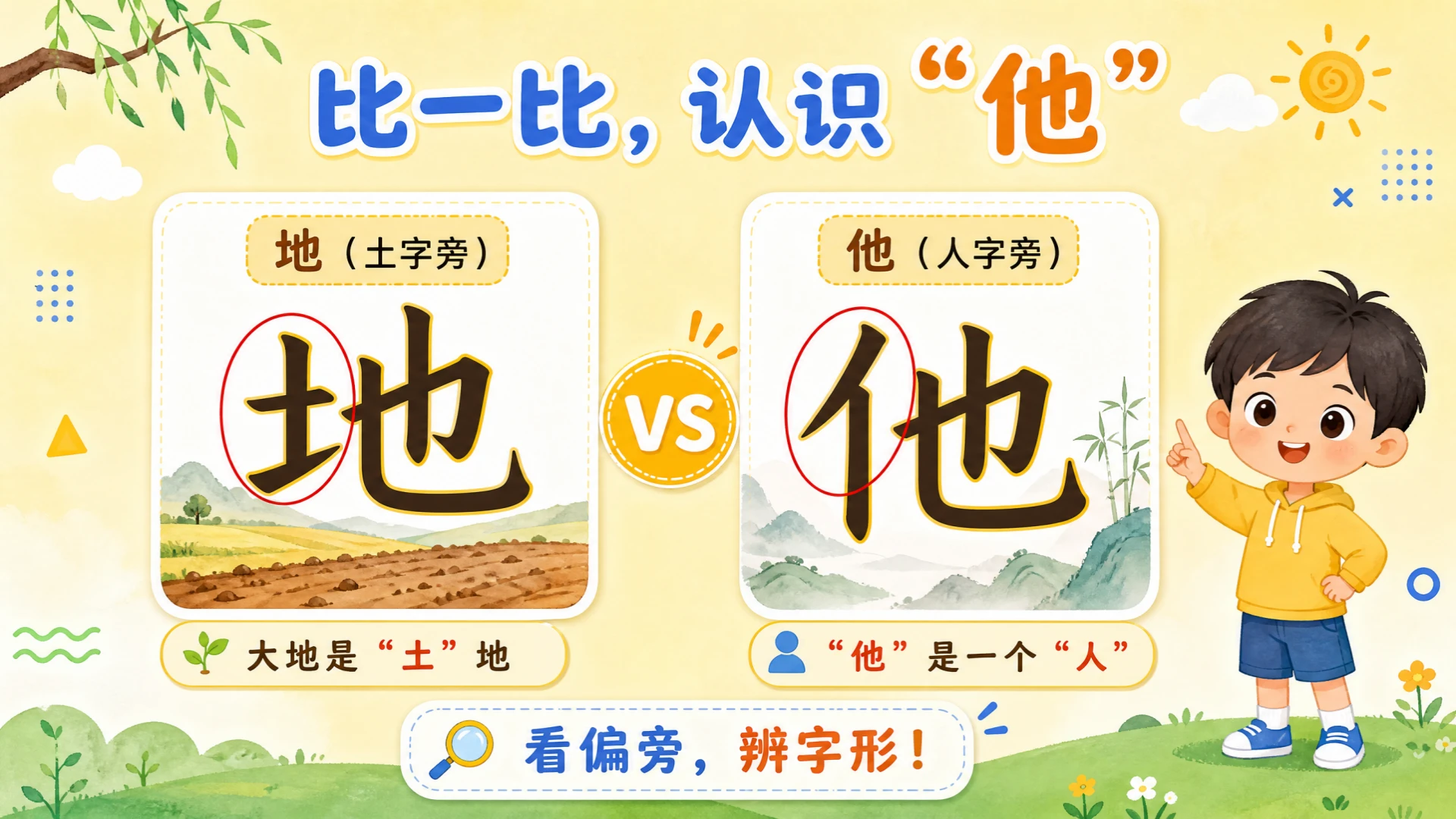 一年级语文统编版上-识字·天地人 - 预览图11