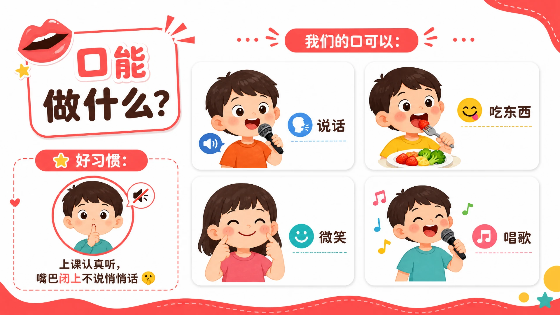 一年级语文统编版上-识字·口耳目手足·第一课时 - 预览图6