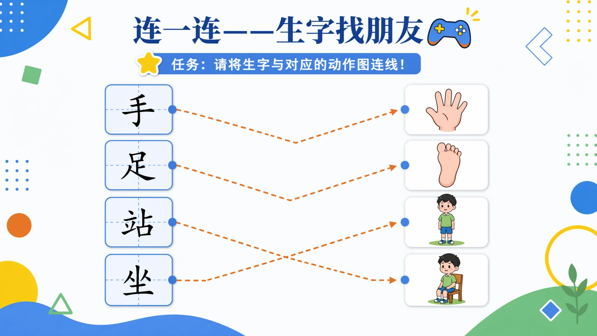 一年级语文统编版上-识字·口耳目手足·第二课时 - 预览图9