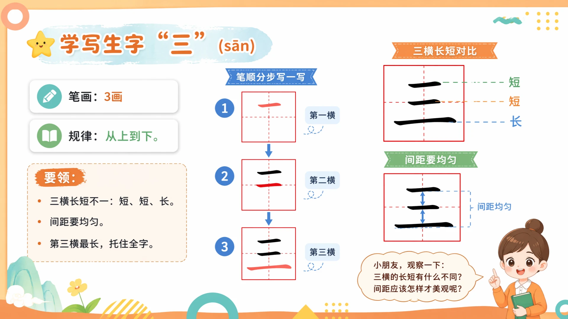 一年级语文统编版上-识字·一二三四五 - 预览图17