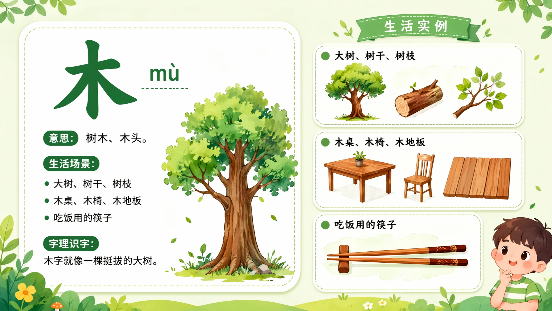 一年级语文统编版上-识字·一二三四五 - 预览图8