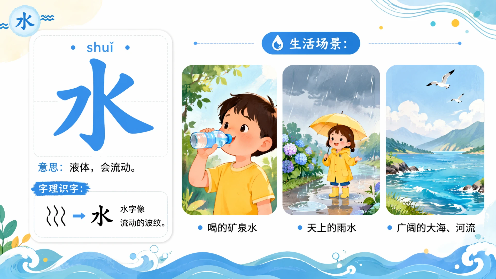 一年级语文统编版上-识字·一二三四五 - 预览图9