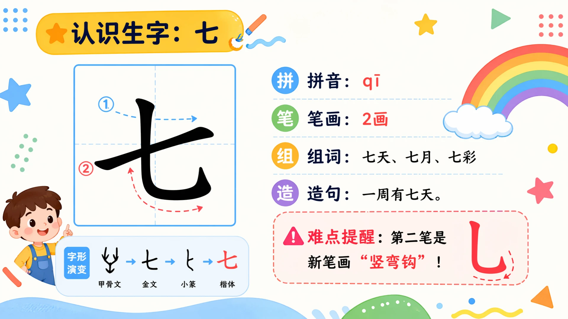一年级语文统编版上-语文天地一·六七八九十 - 预览图8