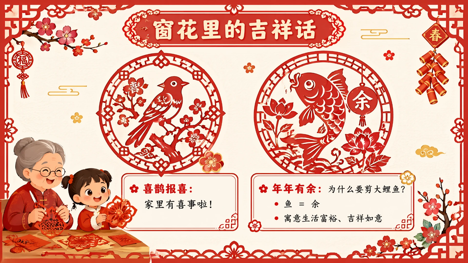 一年级语文统编版-语文天地·第四课时·和大人一起剪窗花 - 预览图11