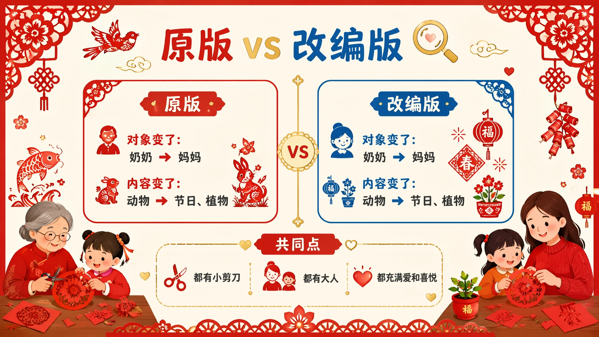 一年级语文统编版-语文天地·第四课时·和大人一起剪窗花 - 预览图19
