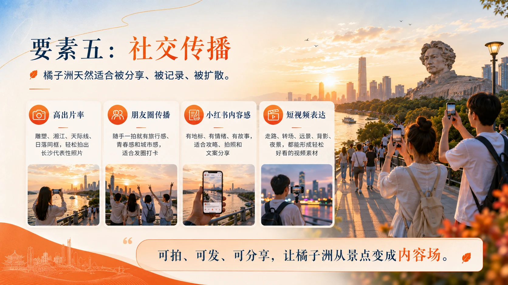 来橘子洲，把青春站成一首诗 - 预览图9