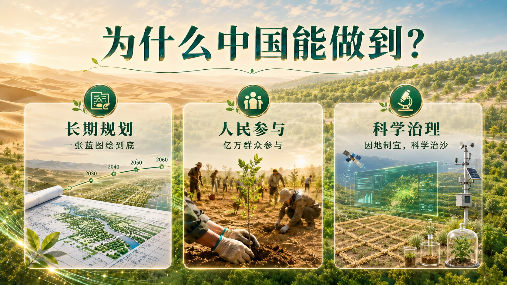 中国治沙奇迹——世界防治荒漠化和干旱日特别策划 - 预览图11