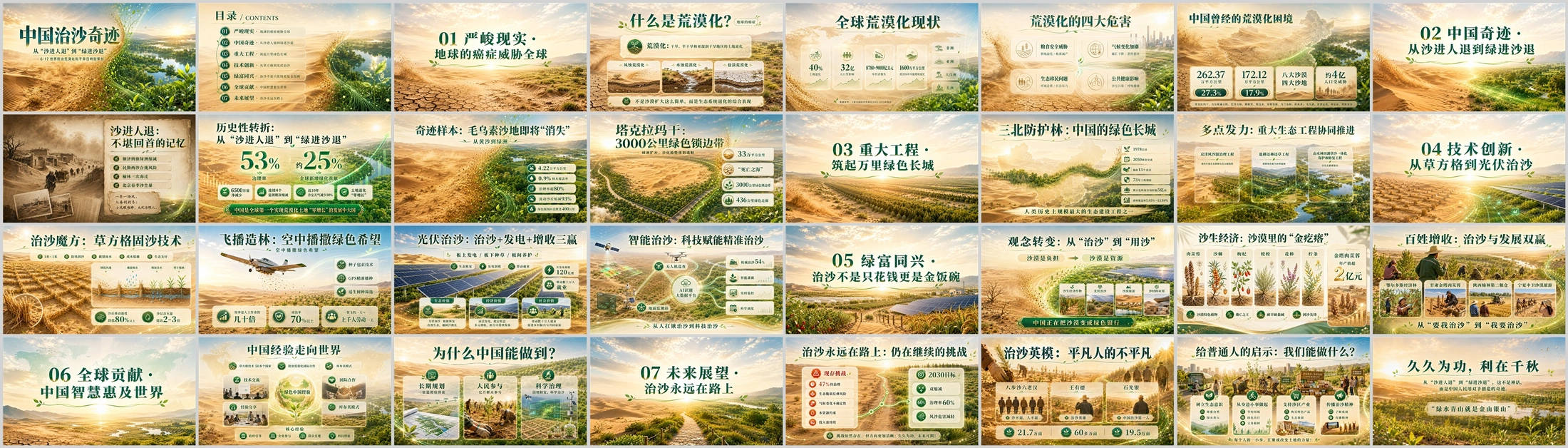 中国治沙奇迹——世界防治荒漠化和干旱日特别策划 - 预览图14