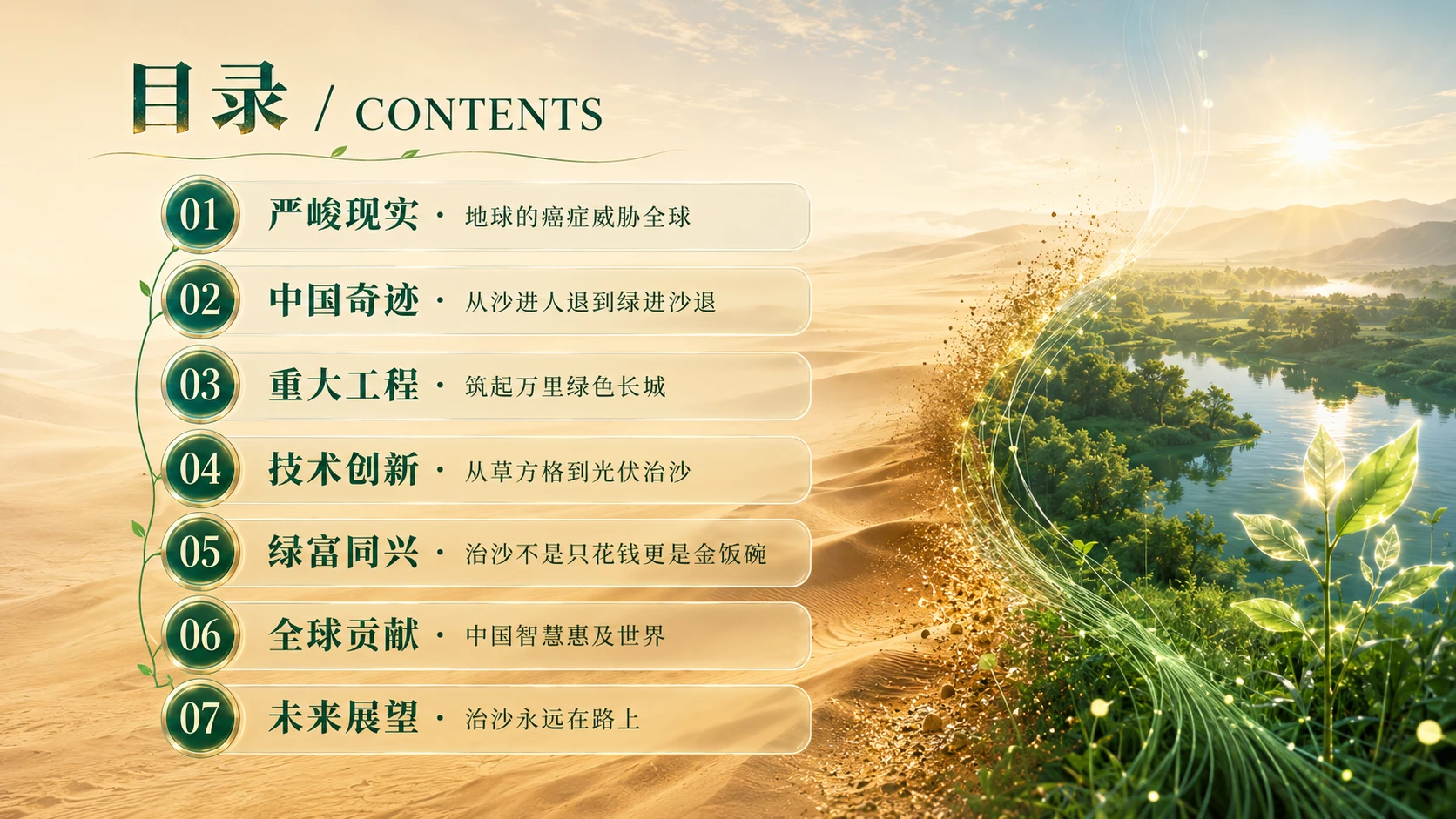 中国治沙奇迹——世界防治荒漠化和干旱日特别策划 - 预览图2