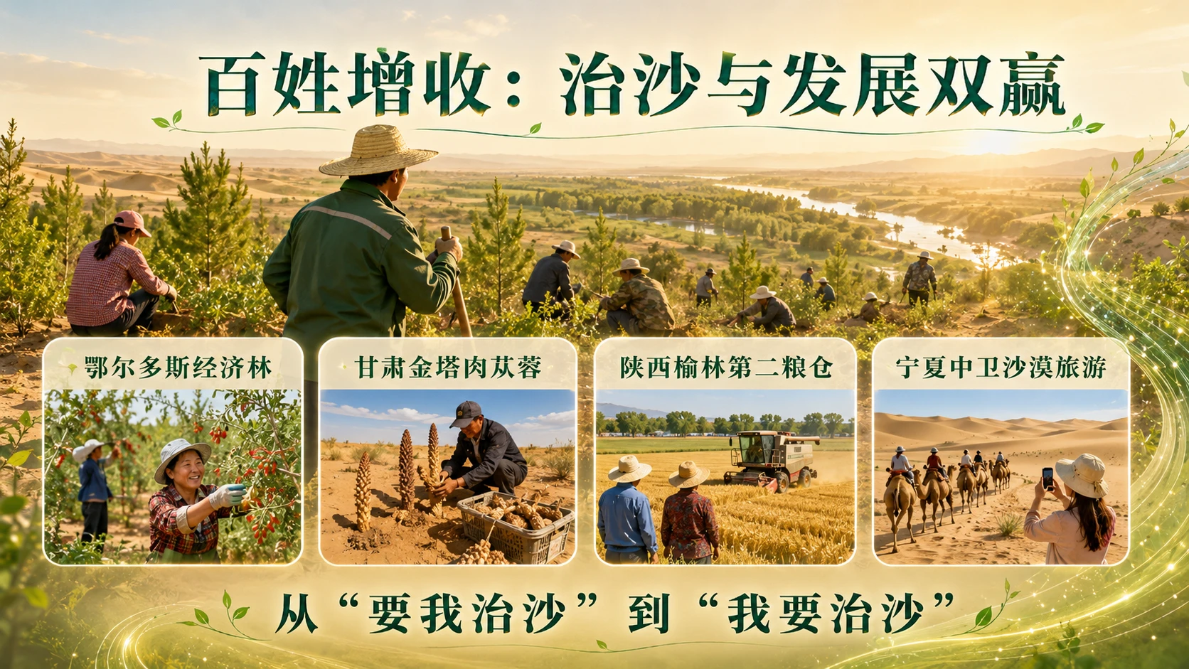中国治沙奇迹——世界防治荒漠化和干旱日特别策划 - 预览图10