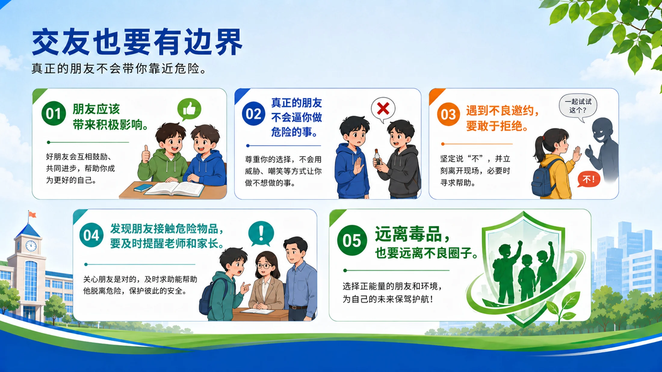 《珍爱生命 远离毒品｜中小学禁毒教育主题班会PPT模板》 - 预览图14
