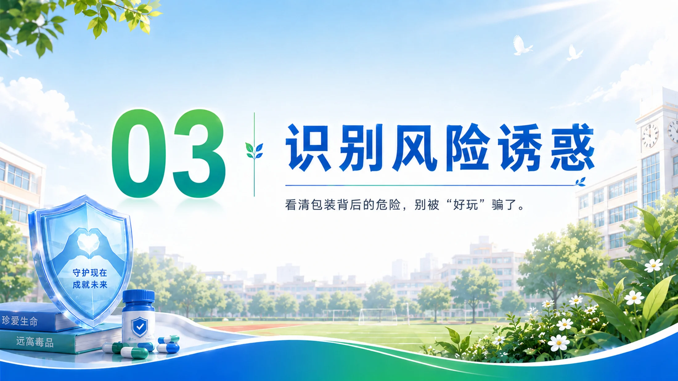 《守护青春 拒绝滥用｜防范青少年药物滥用主题班会PPT模板》 - 预览图11