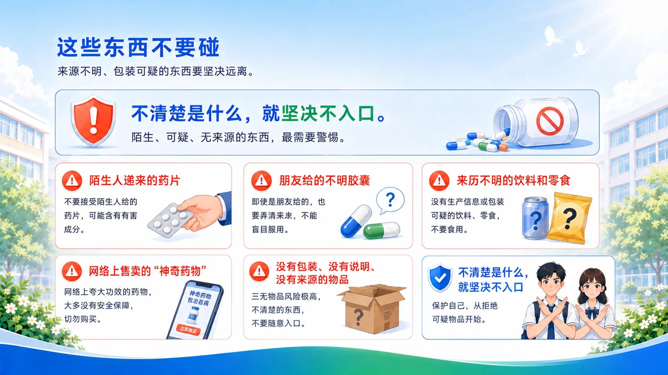 《守护青春 拒绝滥用｜防范青少年药物滥用主题班会PPT模板》 - 预览图13