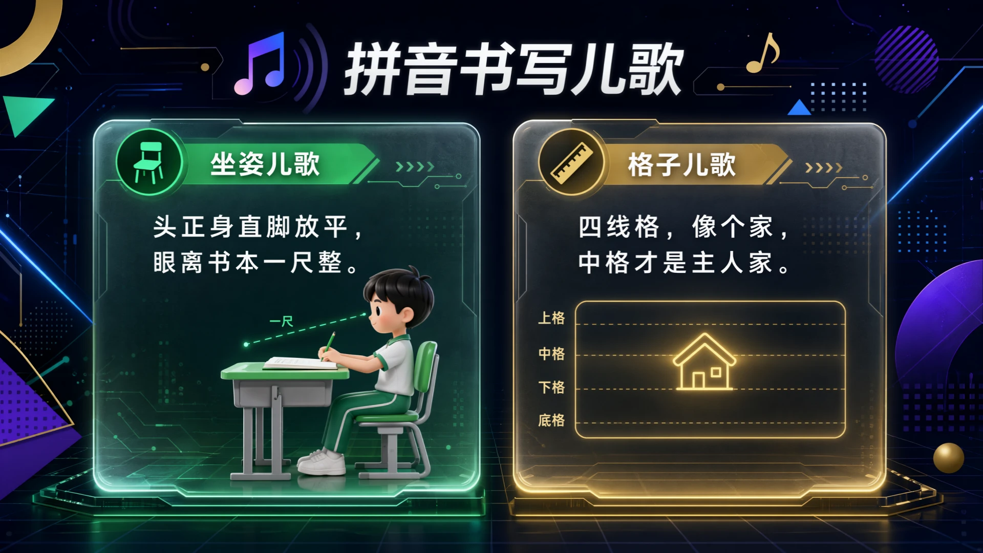 一年级语文统编版上-汉语拼音·aoe第二课时 - 预览图11