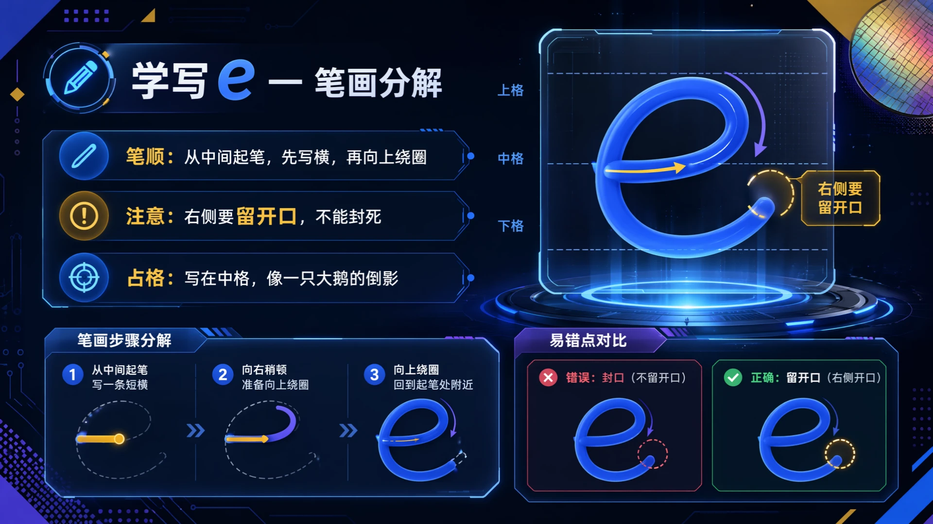 一年级语文统编版上-汉语拼音·aoe第二课时 - 预览图16