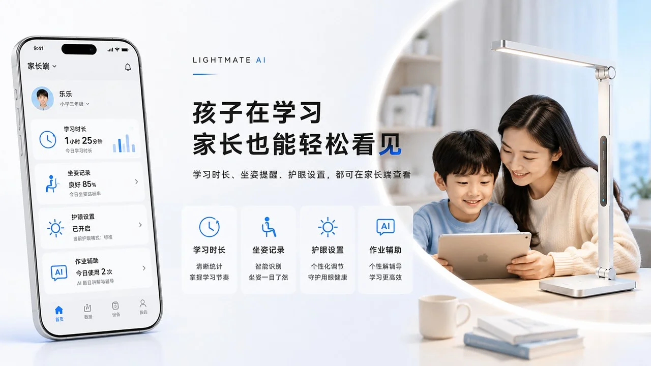 AI 智能学习灯发布PPT - 预览图13