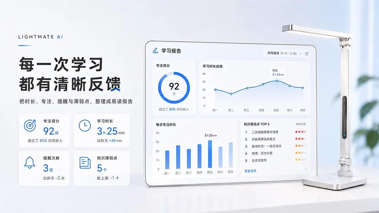 AI 智能学习灯发布PPT - 预览图14