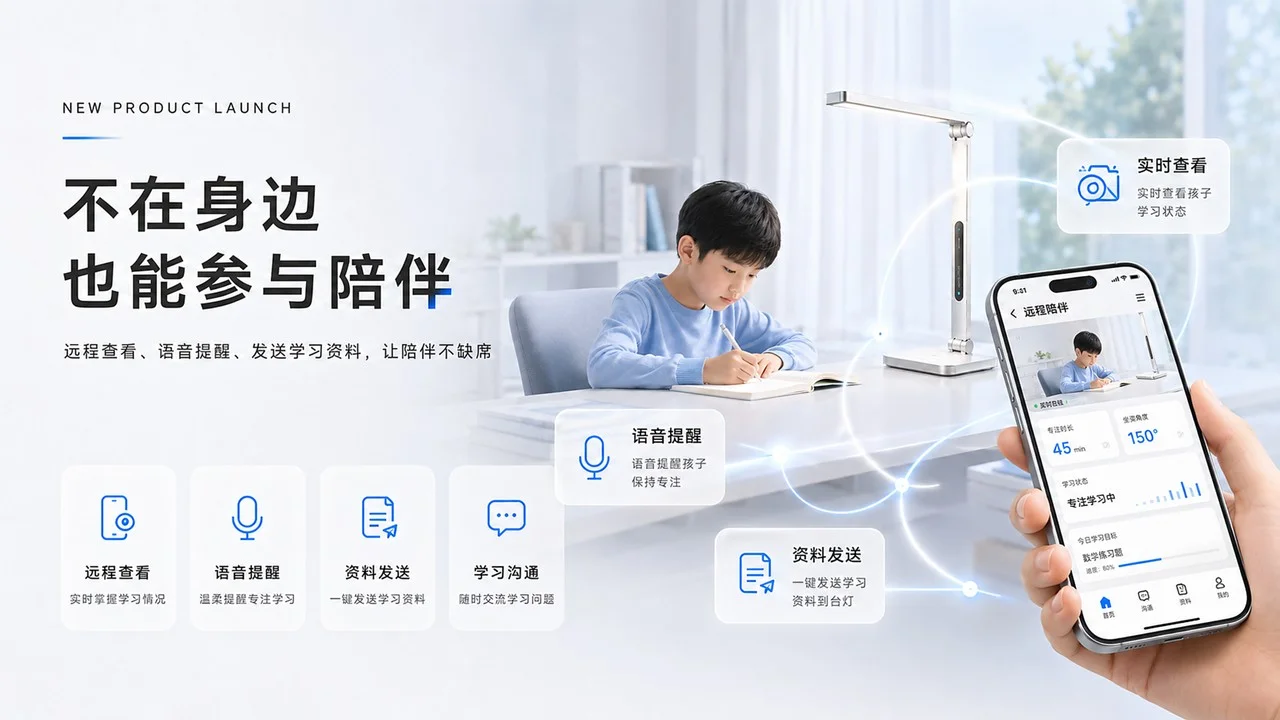 AI 智能学习灯发布PPT - 预览图15