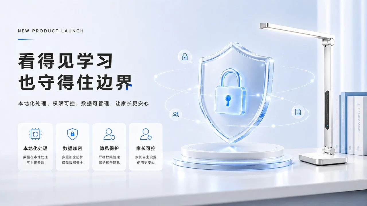 AI 智能学习灯发布PPT - 预览图18