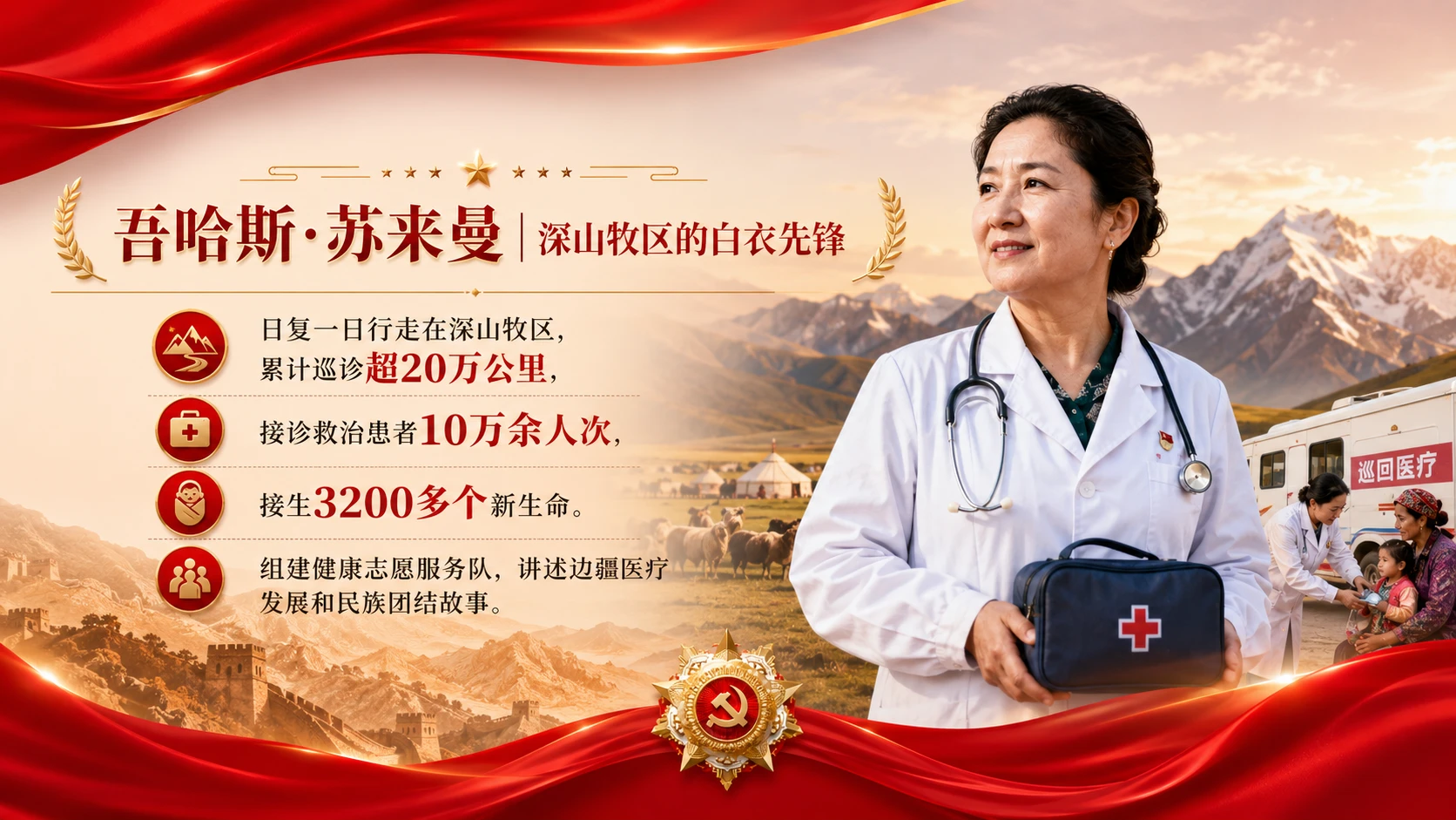 2026年“七一勋章”提名建议人选，精神价值提炼型汇报PPT - 预览图6