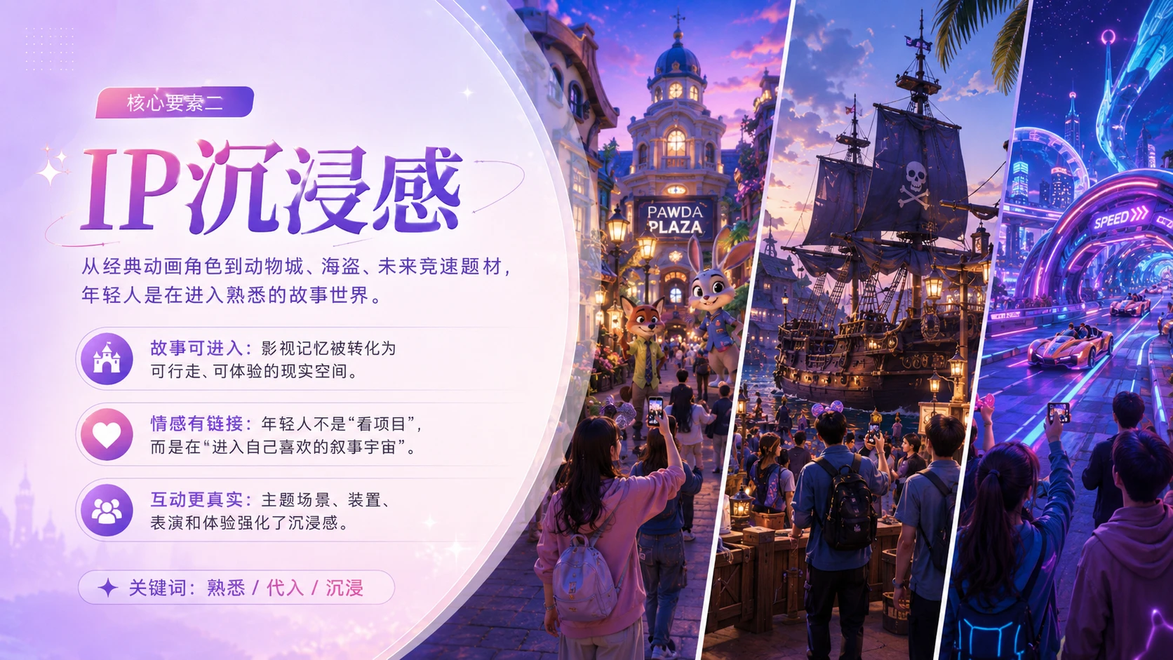 "去迪士尼，把青春过成童话"年轻人旅游趋势分析PPT - 预览图5
