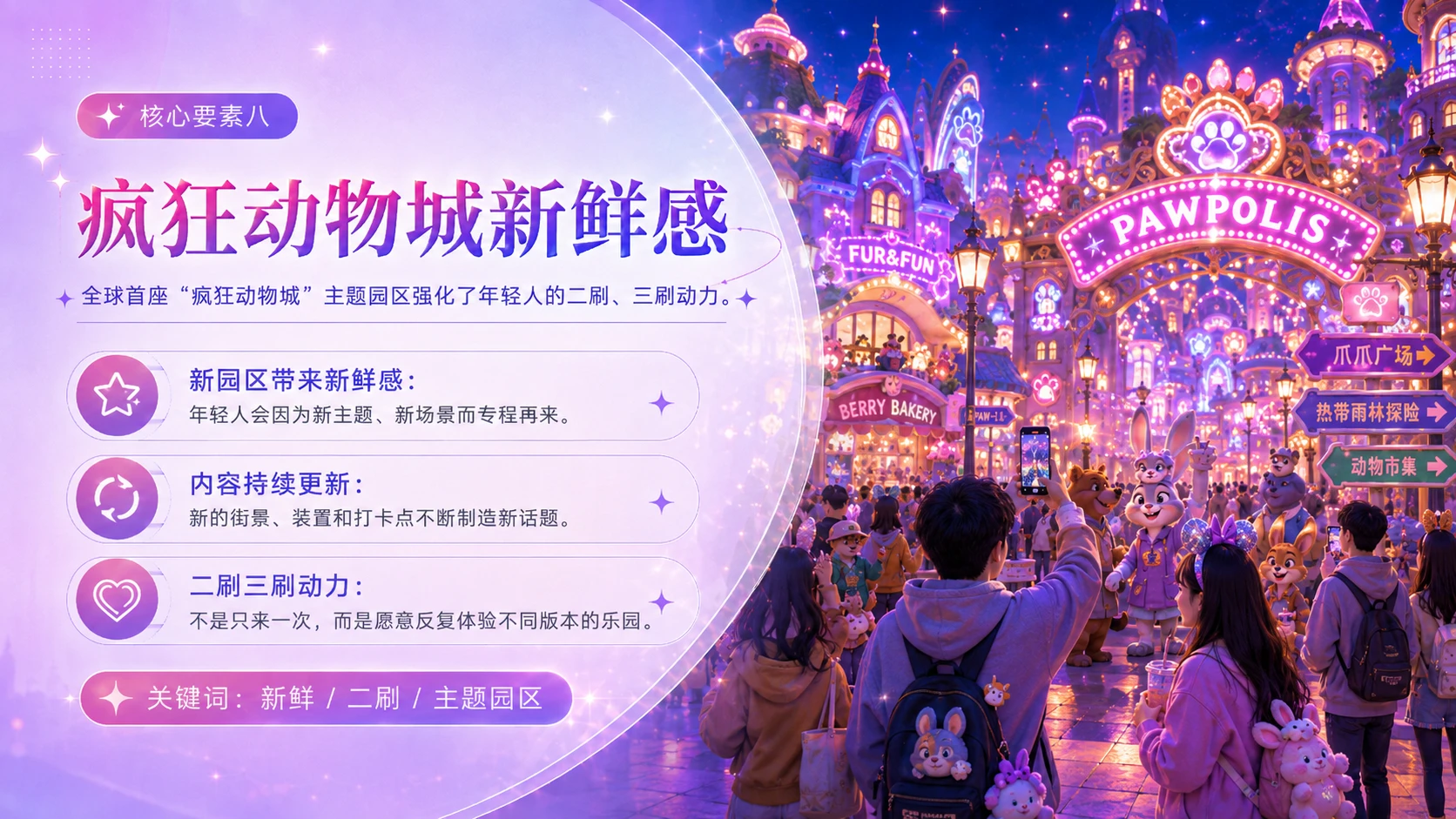 "去迪士尼，把青春过成童话"年轻人旅游趋势分析PPT - 预览图8