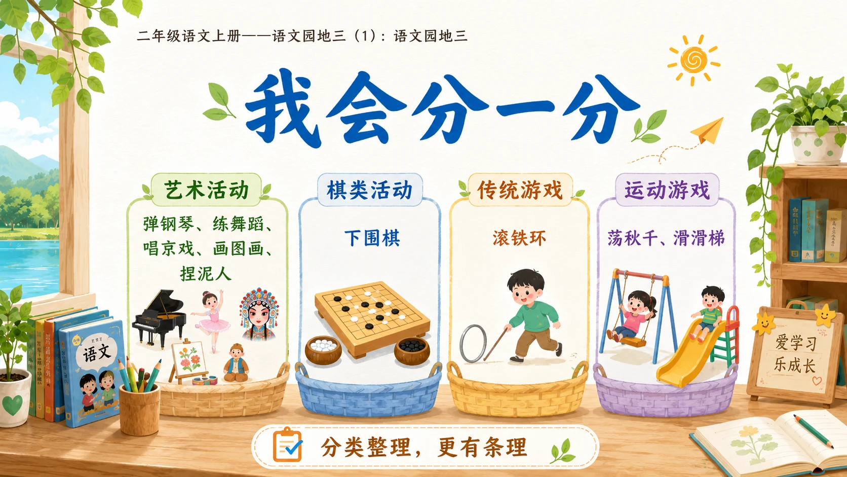 小学六年制统编教材系列课件——二年级语文上册：语文园地三（1） - 预览图6