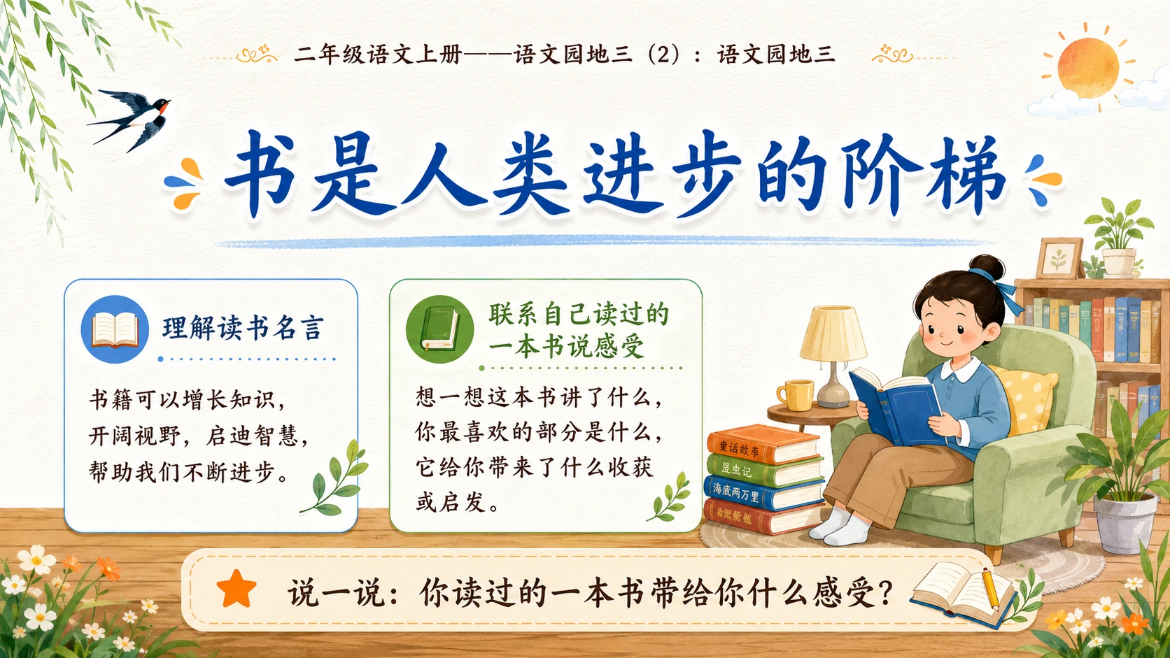小学六年制统编教材系列课件——二年级语文上册：语文园地三（2） - 预览图8