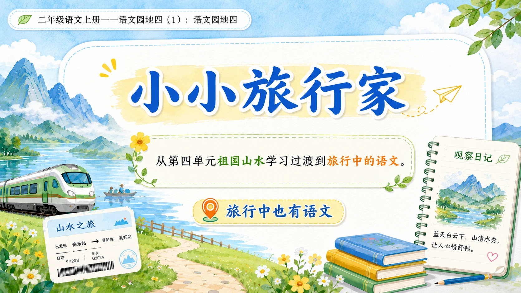 小学六年制统编教材系列课件——二年级语文上册：语文园地四（1） - 预览图3