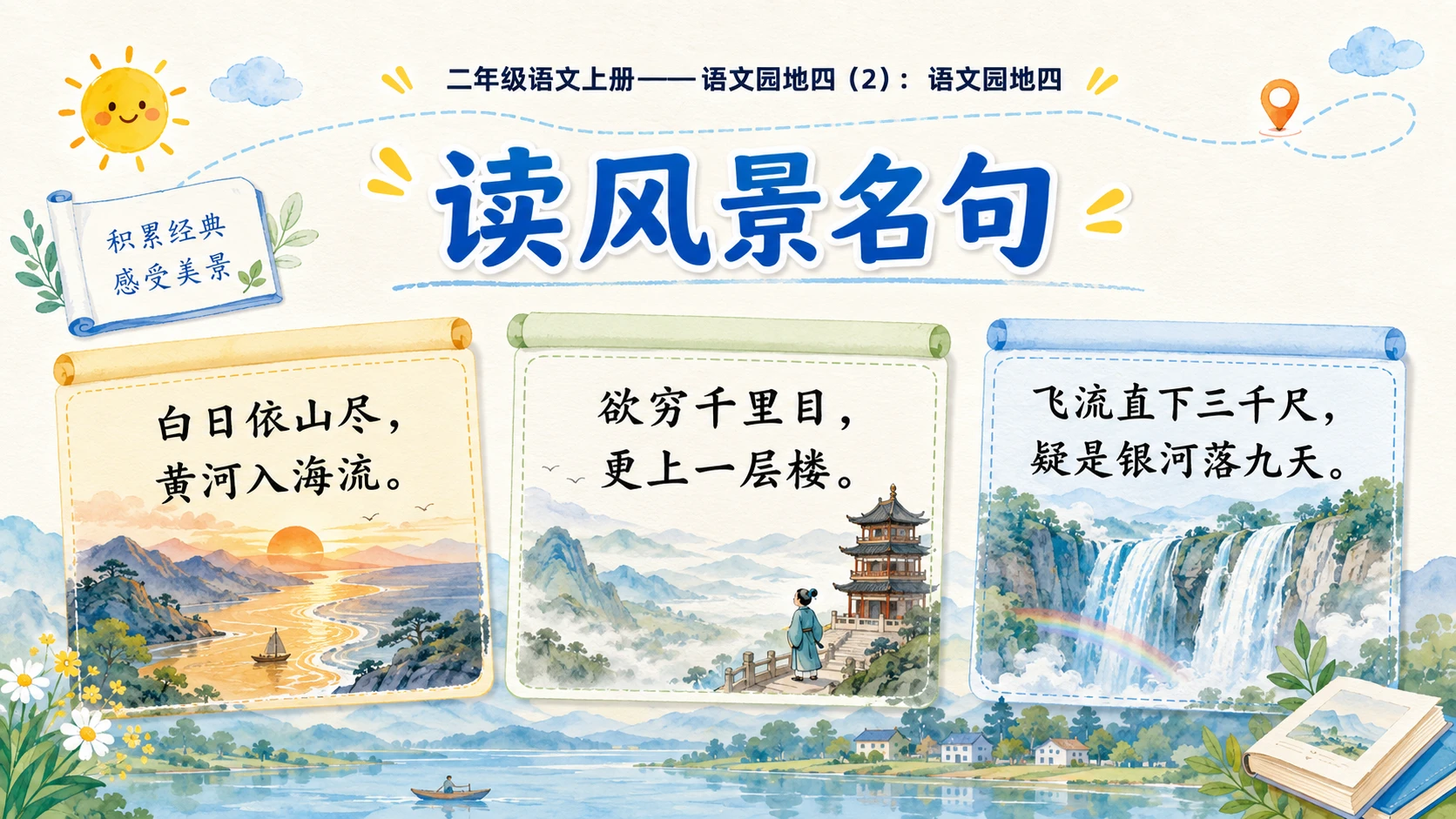 小学六年制统编教材系列课件——二年级语文上册：语文园地四（2） - 预览图8