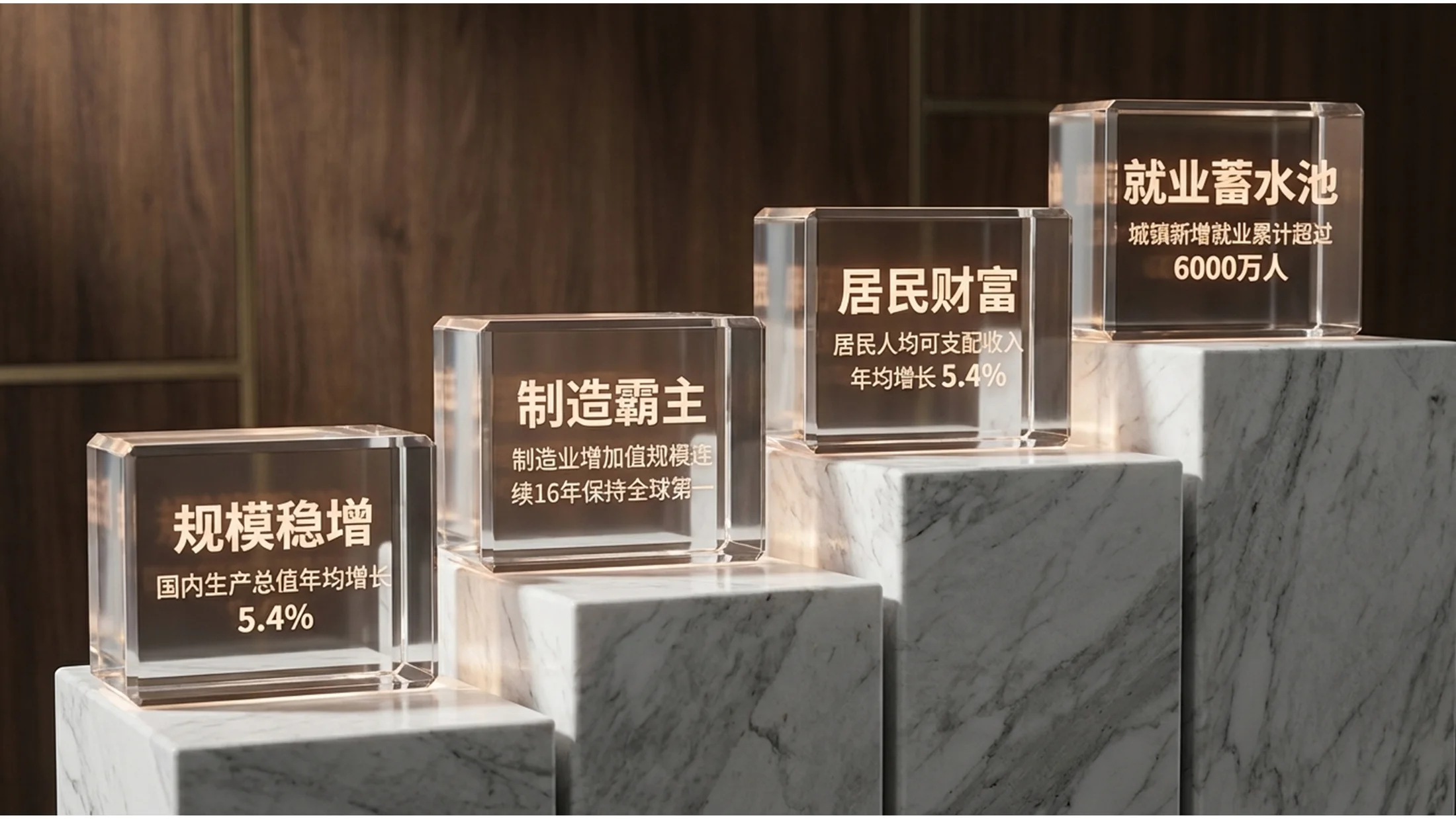 逼真写实材质政府工作报告PPT - 预览图3