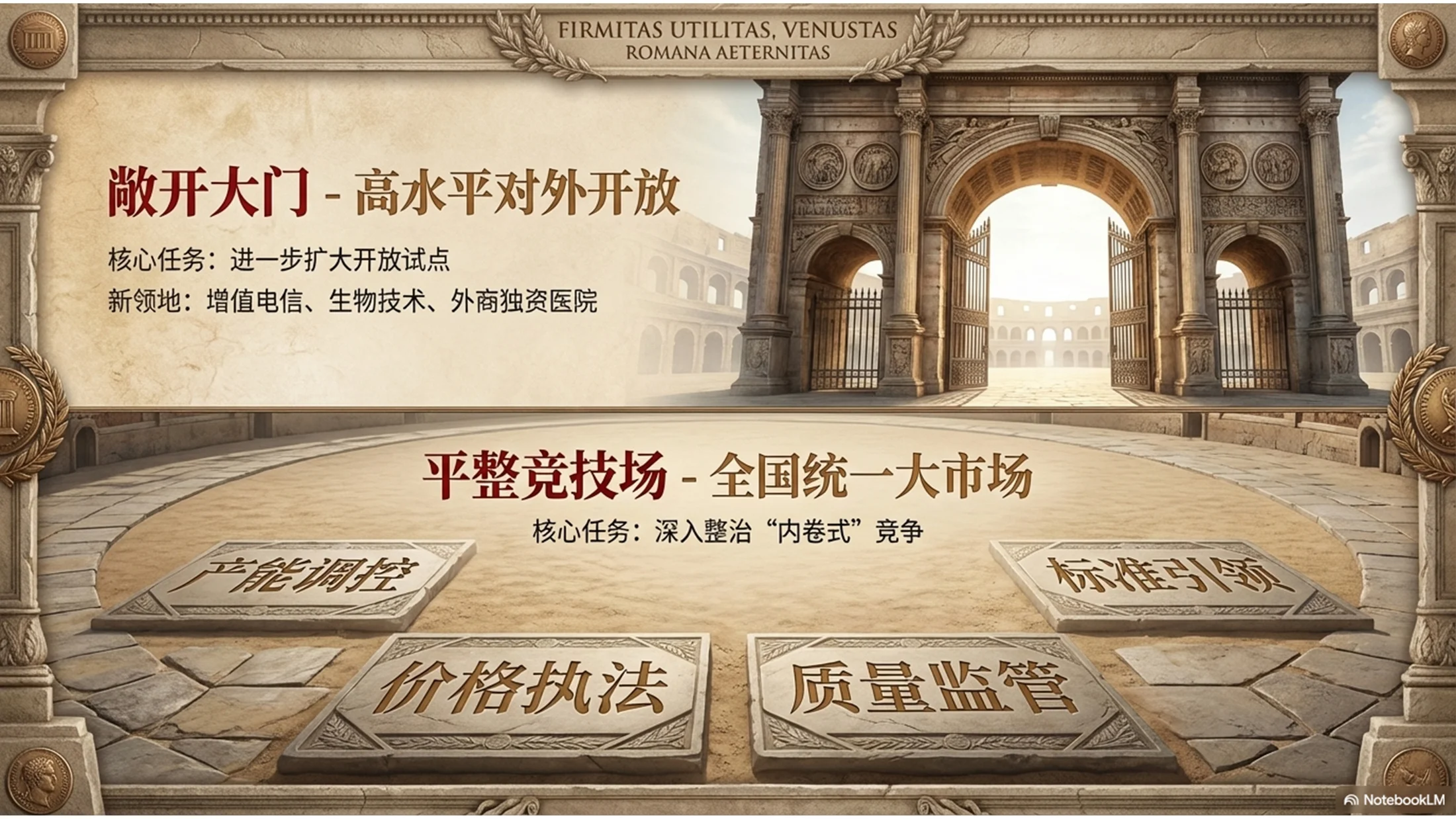 古罗马斗兽场风格政府工作报告PPT - 预览图7