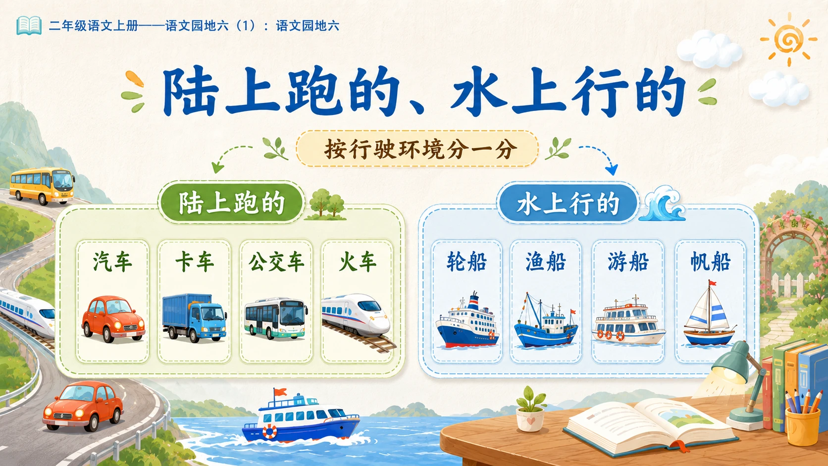 小学六年制统编教材系列课件——二年级语文上册：语文园地六（1） - 预览图5