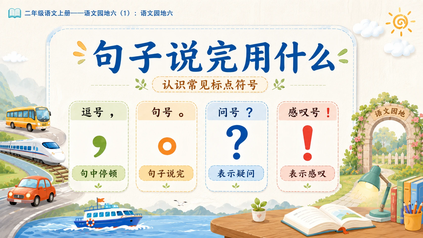 小学六年制统编教材系列课件——二年级语文上册：语文园地六（1） - 预览图9