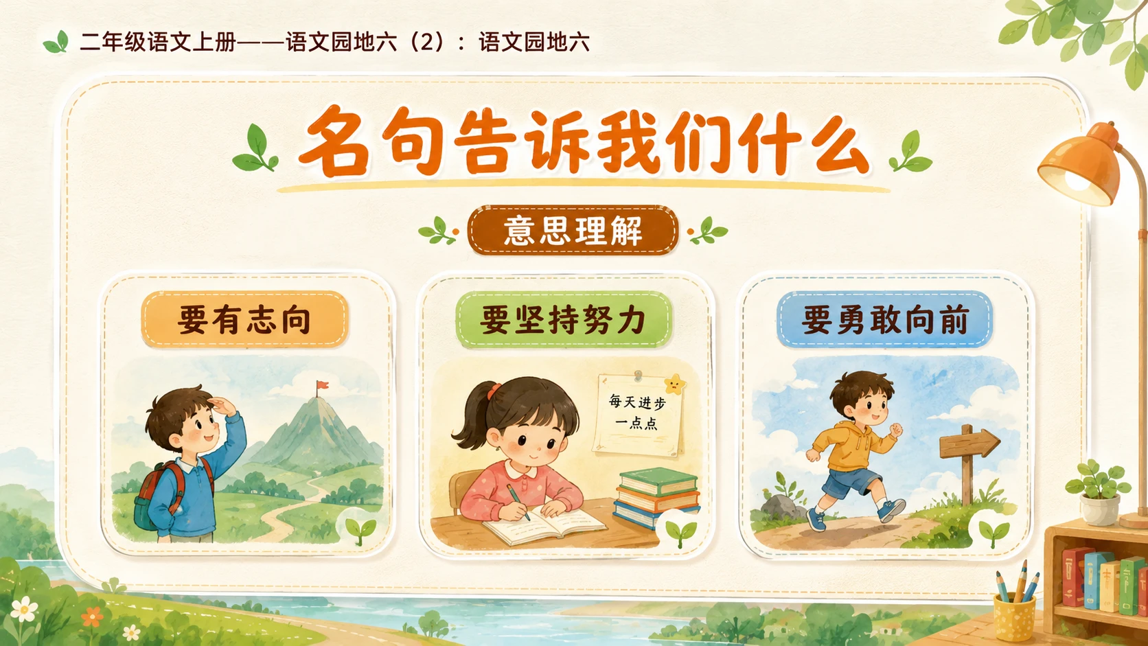 小学六年制统编教材系列课件——二年级语文上册：语文园地六（2） - 预览图6