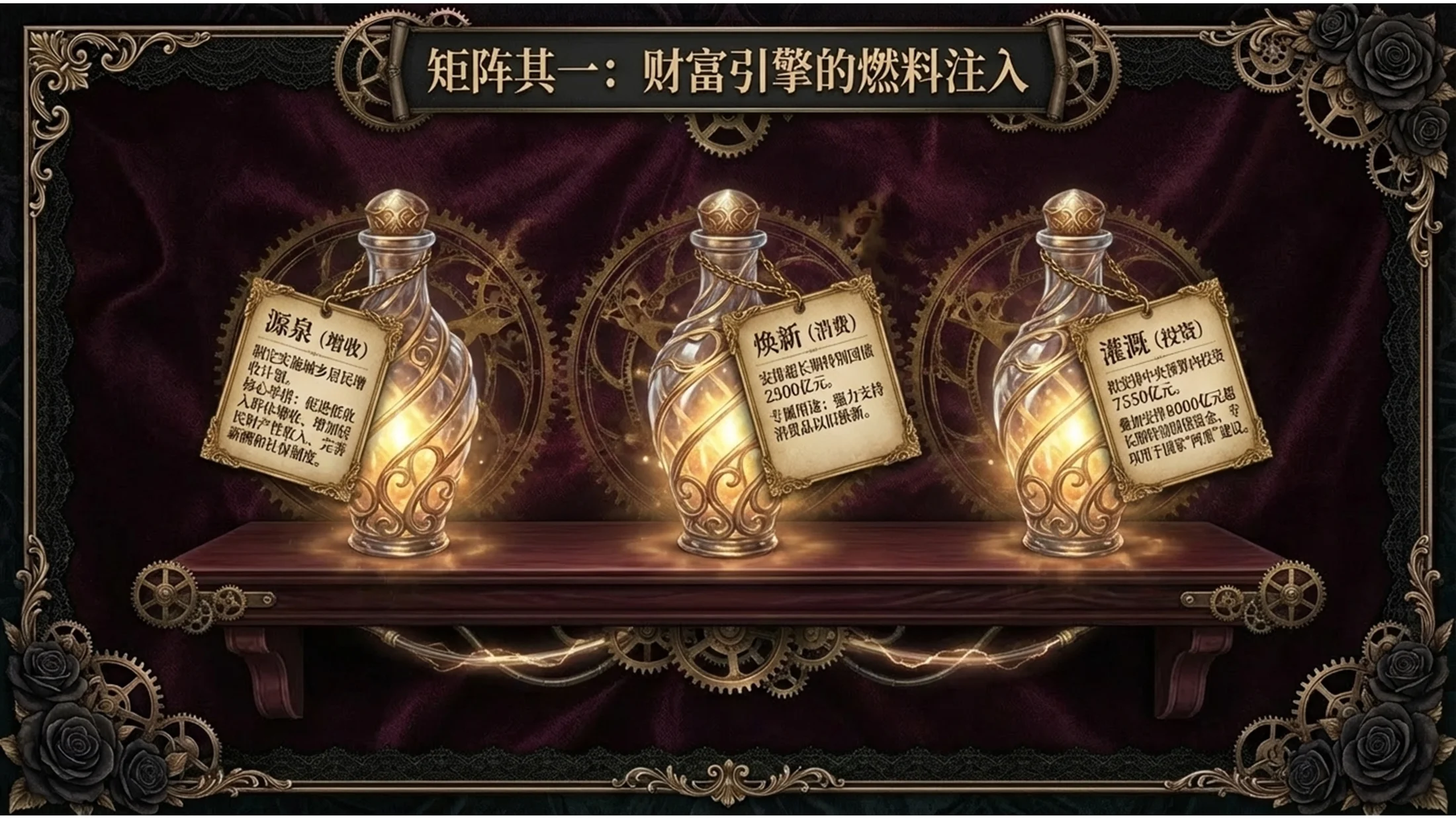 欧洲艺术哥特洛丽塔风格政府工作报告PPT - 预览图10