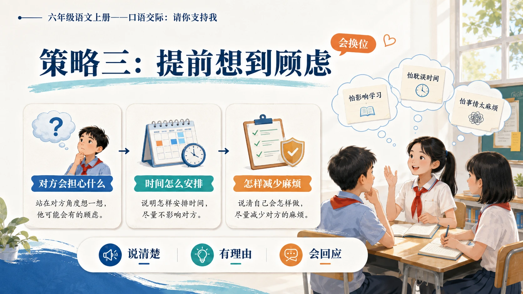 小学六年制统编教材系列课件——六年级语文上册：请你支持我 - 预览图8