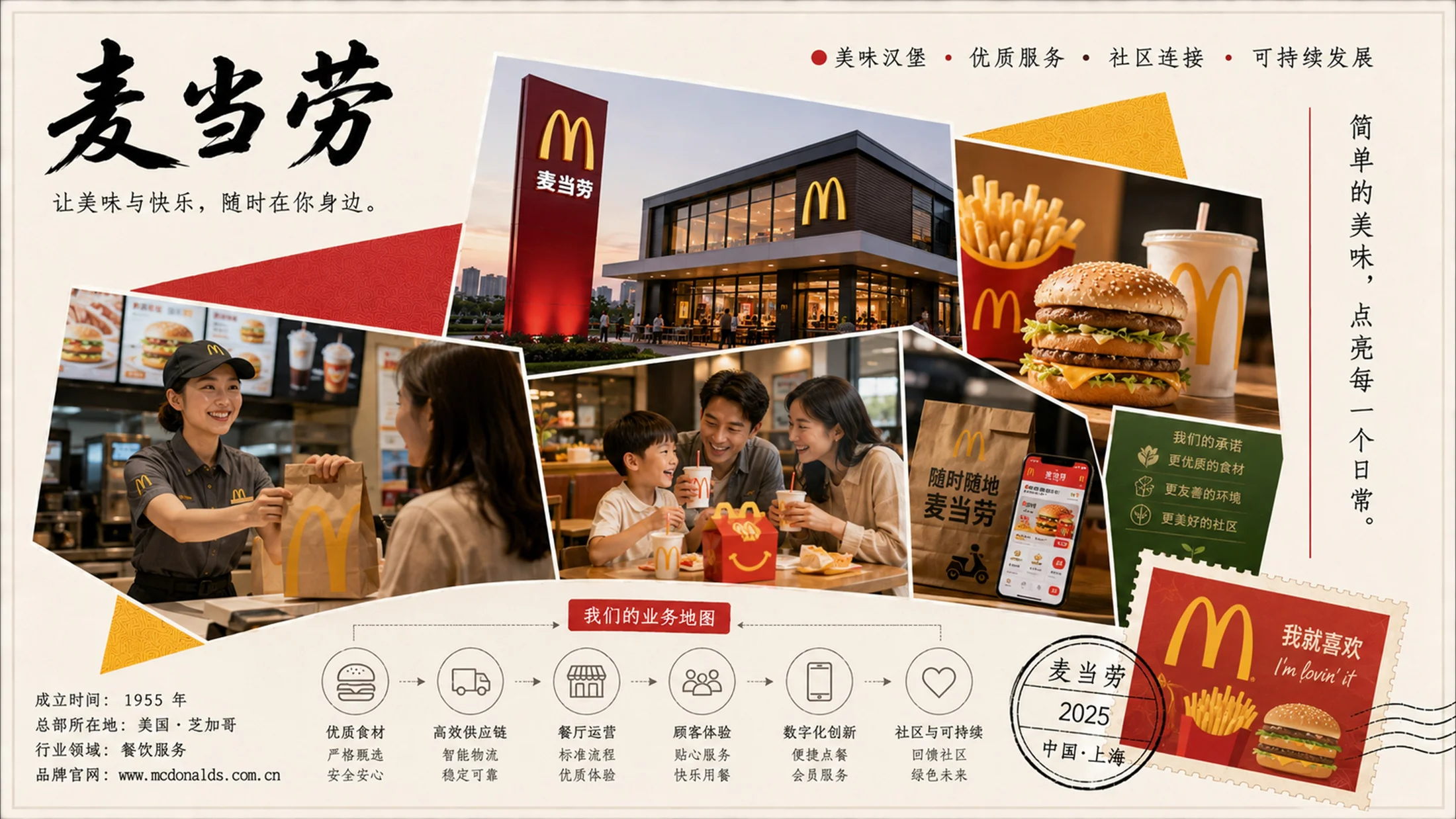 撕纸拼贴画城市明信片PPT及创作包 - 预览图11