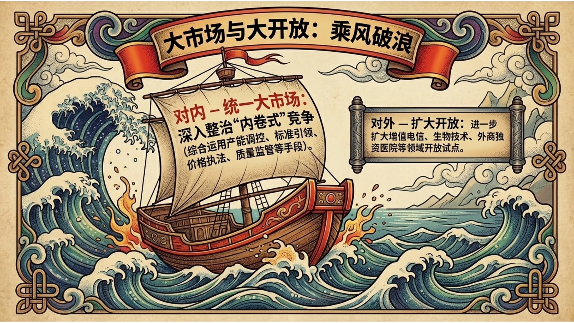 新传统纹身风格政府工作报告PPT - 预览图10