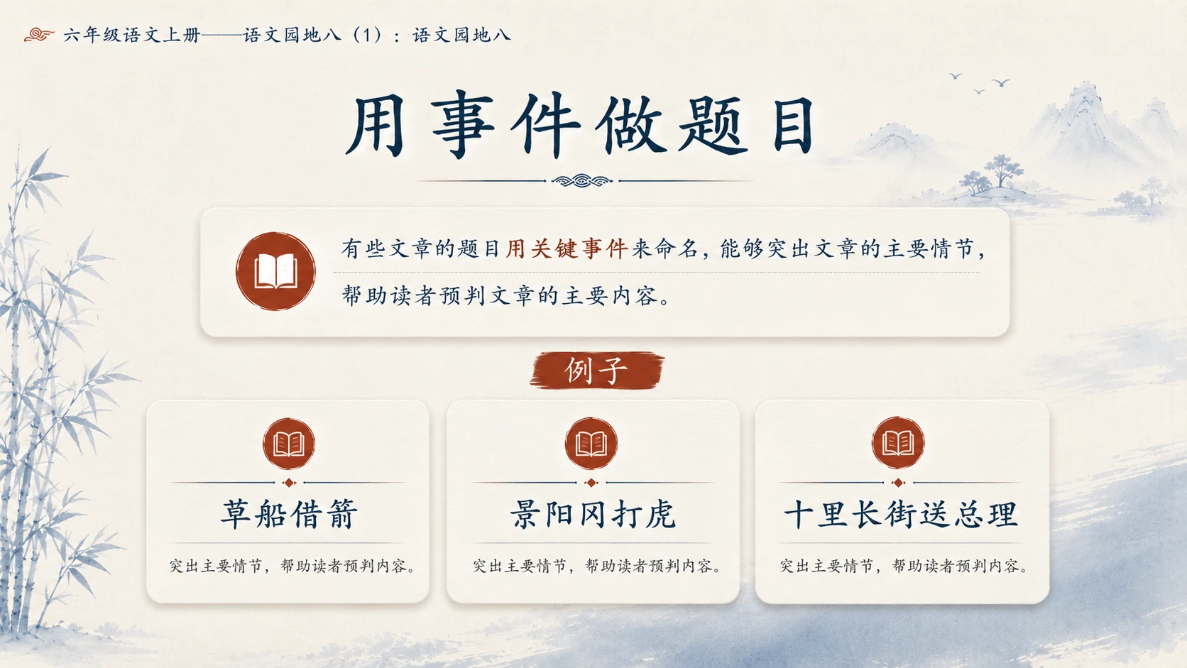 小学六年制统编教材系列课件——六年级语文上册：语文园地八（1） - 预览图11