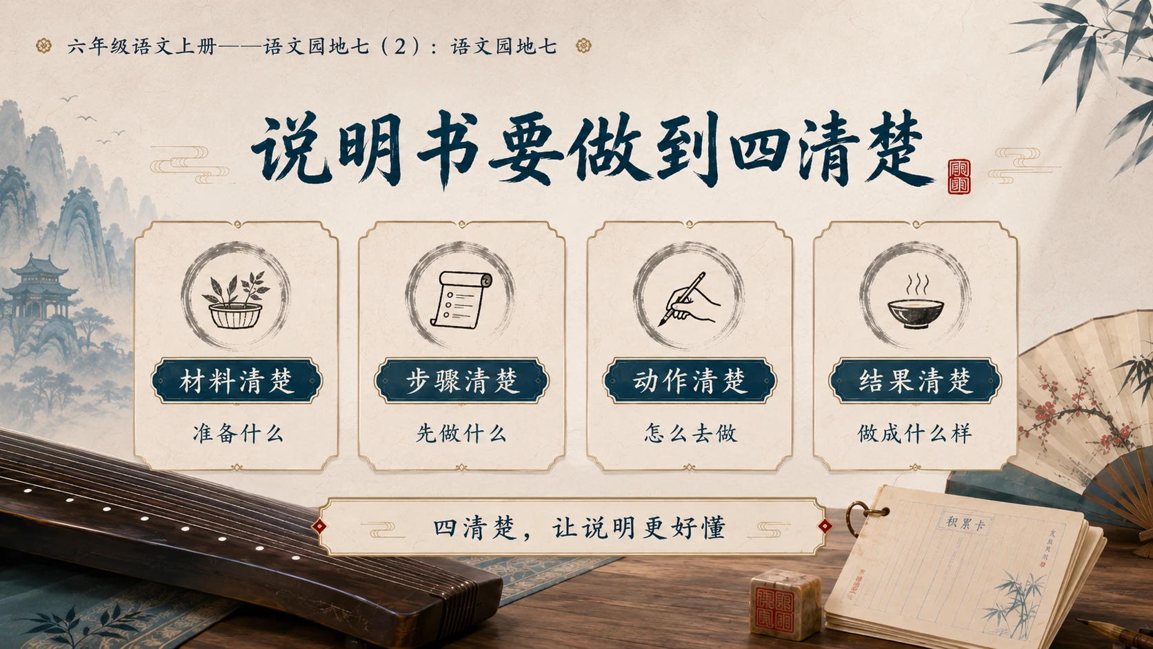 小学六年制统编教材系列课件——六年级语文上册：语文园地七（2） - 预览图5